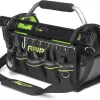 AWP 18 Inch Pro Tool Tote with Rotating Handle for Easy Tool Access, Water-Resistant Construction