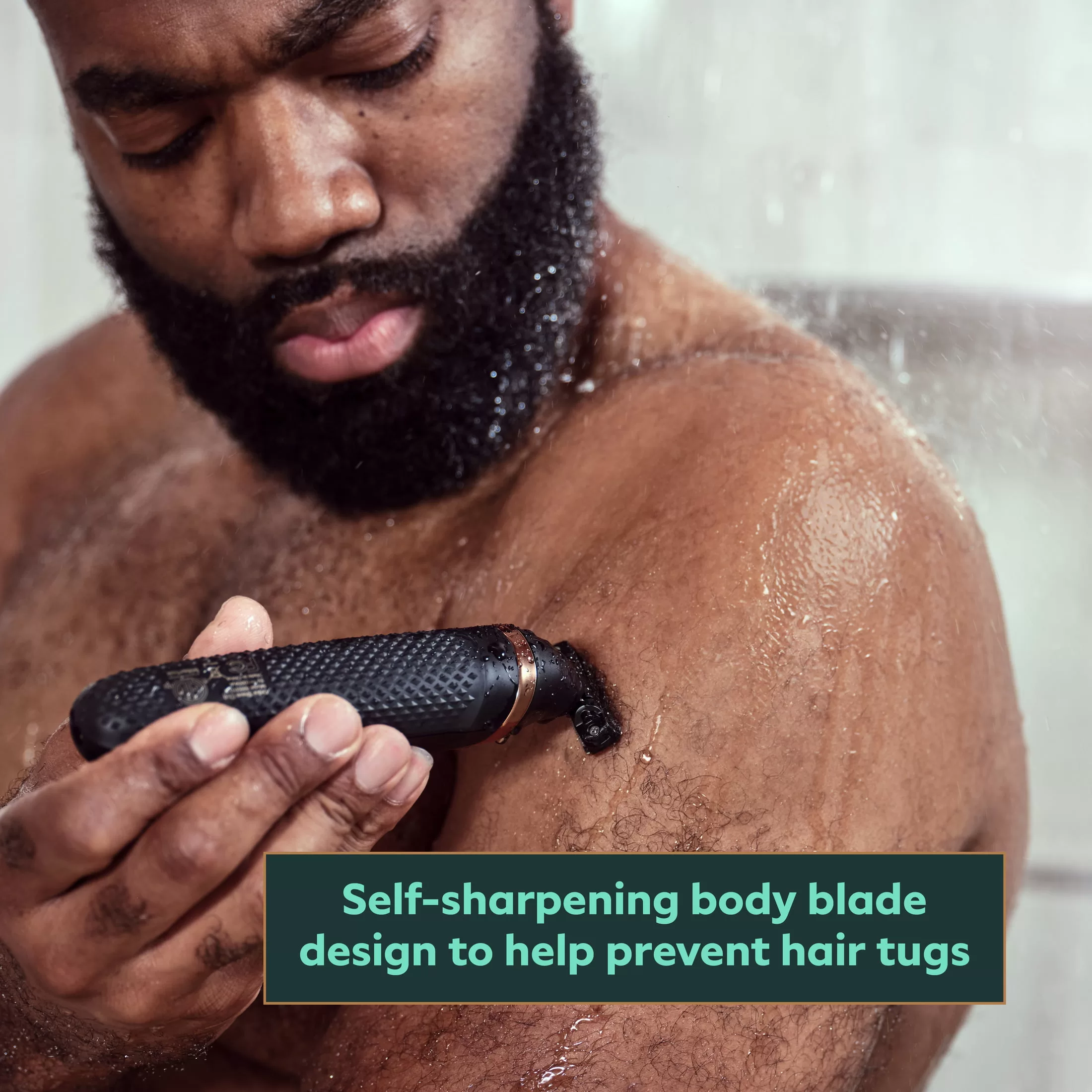 Dollar Shave Club Electric Trimmer, Manscaping Body Shaver and Beard Trimmer, Waterproof