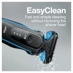Braun Series 5 5018s Rechargeable Wet Dry Men's Electric Shaver with Charging Stand