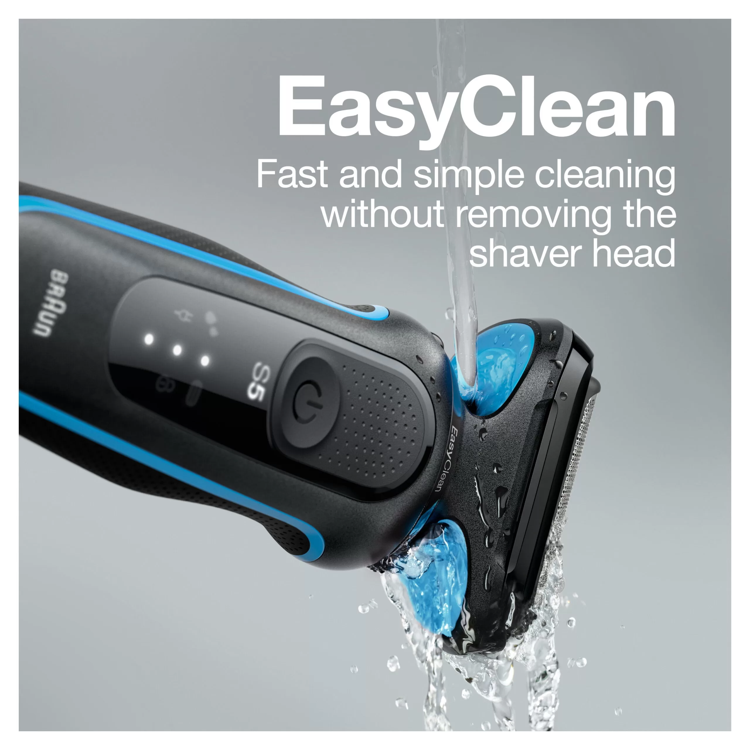 Braun Series 5 5018s Rechargeable Wet Dry Men's Electric Shaver with Charging Stand