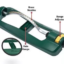 Melnor 30300 Turbo Oscillating Sprinkler, 3,600 sq. ft.