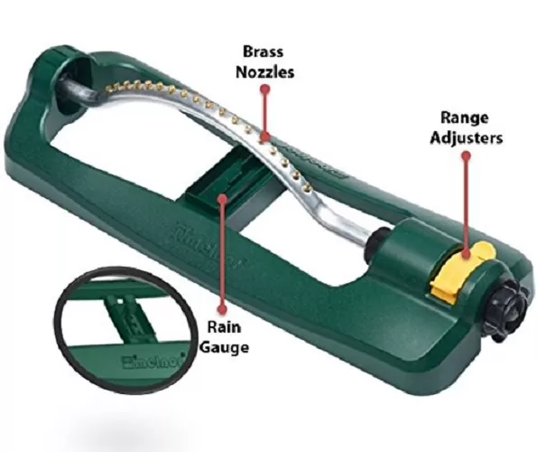 Melnor 30300 Turbo Oscillating Sprinkler, 3,600 sq. ft.