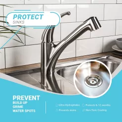 Lifeproof Home Ceramic Coating Spray Kit - Shine, Seal, & Protect Stainless Steel, Appliances, Countertops, Glass