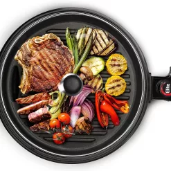 Elite Gourmet EMG6505G Smokeless Indoor Electric BBQ Grill