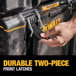 DEWALT TOUGHSYSTEM 2.0, Extra Large Tool Box, 22 in., 123 lbs. Capacity (DWST08400)