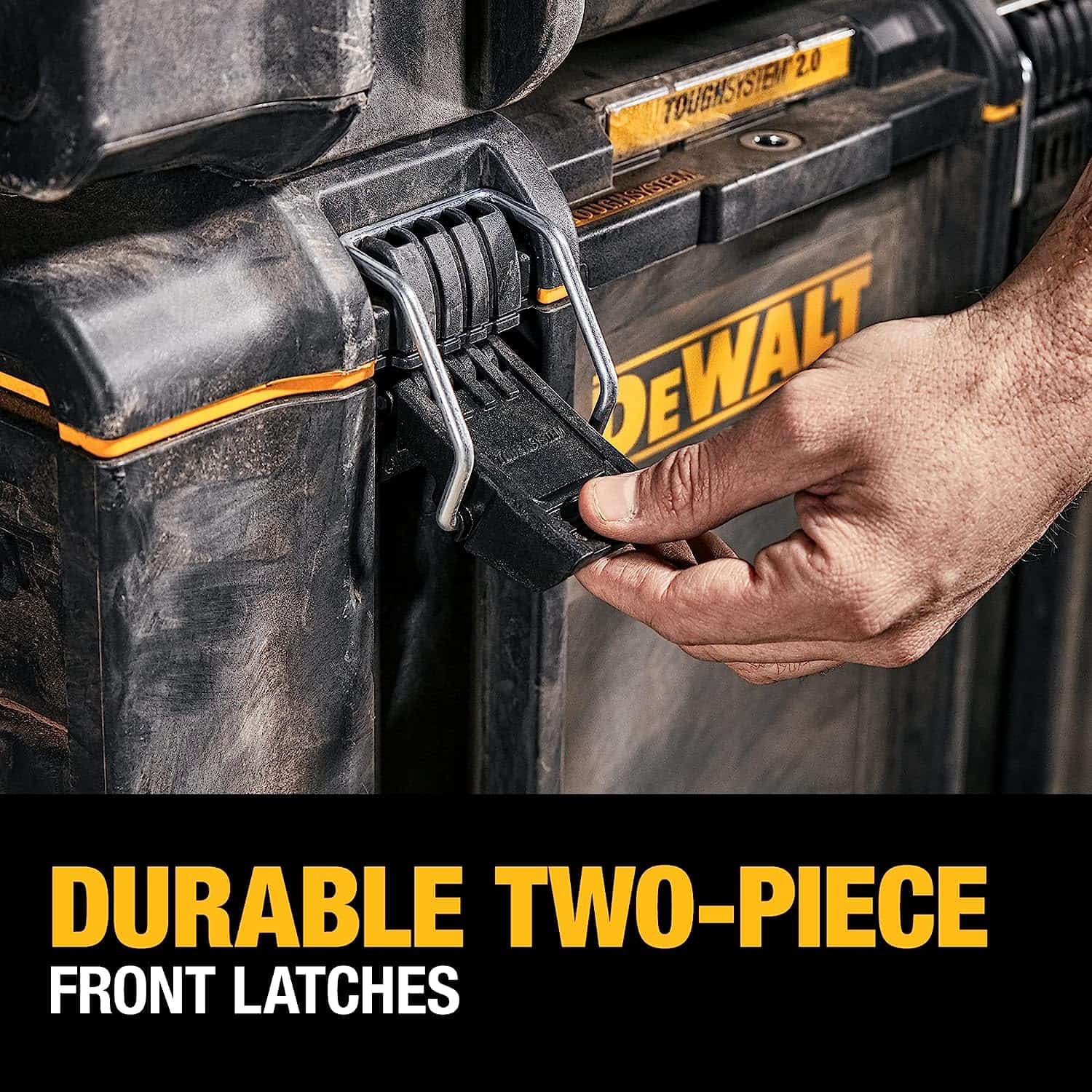 DEWALT TOUGHSYSTEM 2.0, Extra Large Tool Box, 22 in., 123 lbs. Capacity (DWST08400)