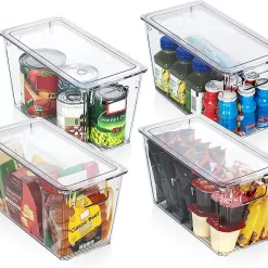 ClearSpace Plastic Storage Bins with Lids