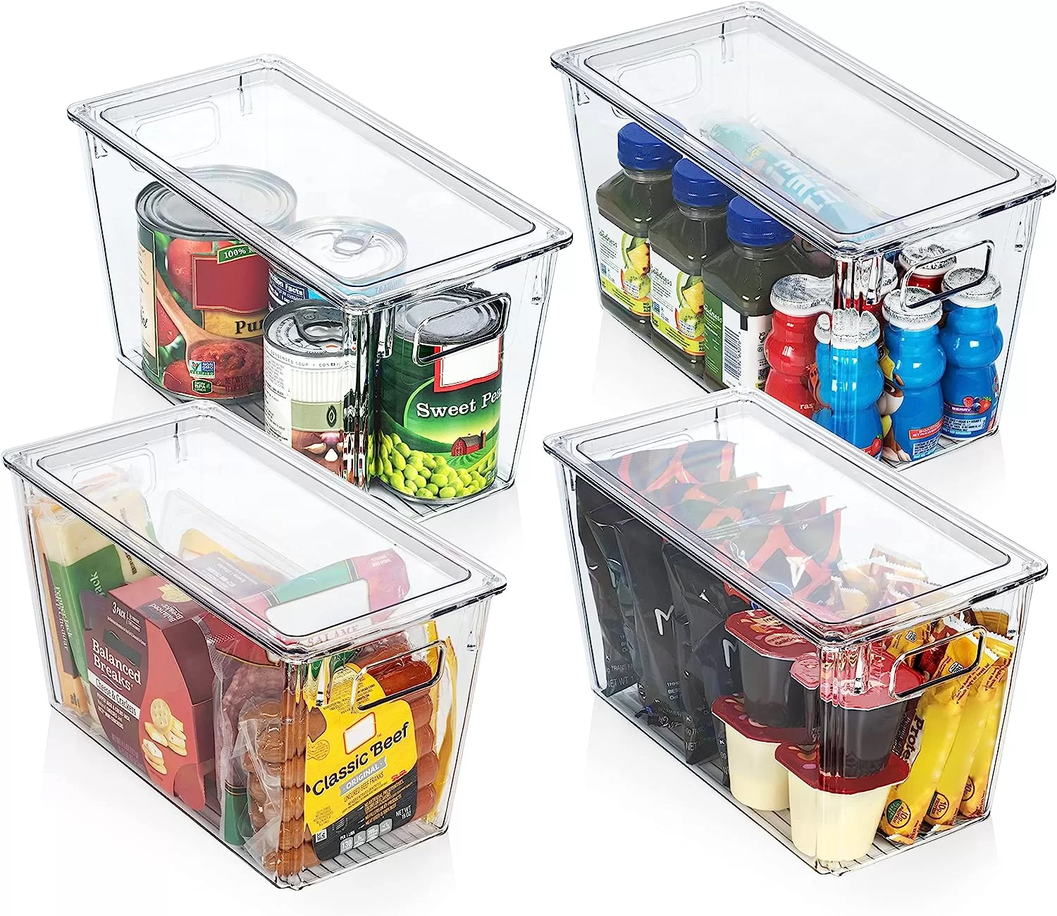 ClearSpace Plastic Storage Bins with Lids