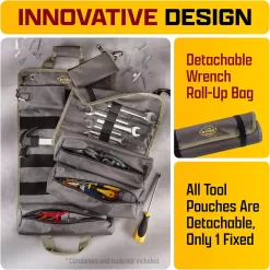 The Ryker Bag PRO Official Tool Roll Organizer