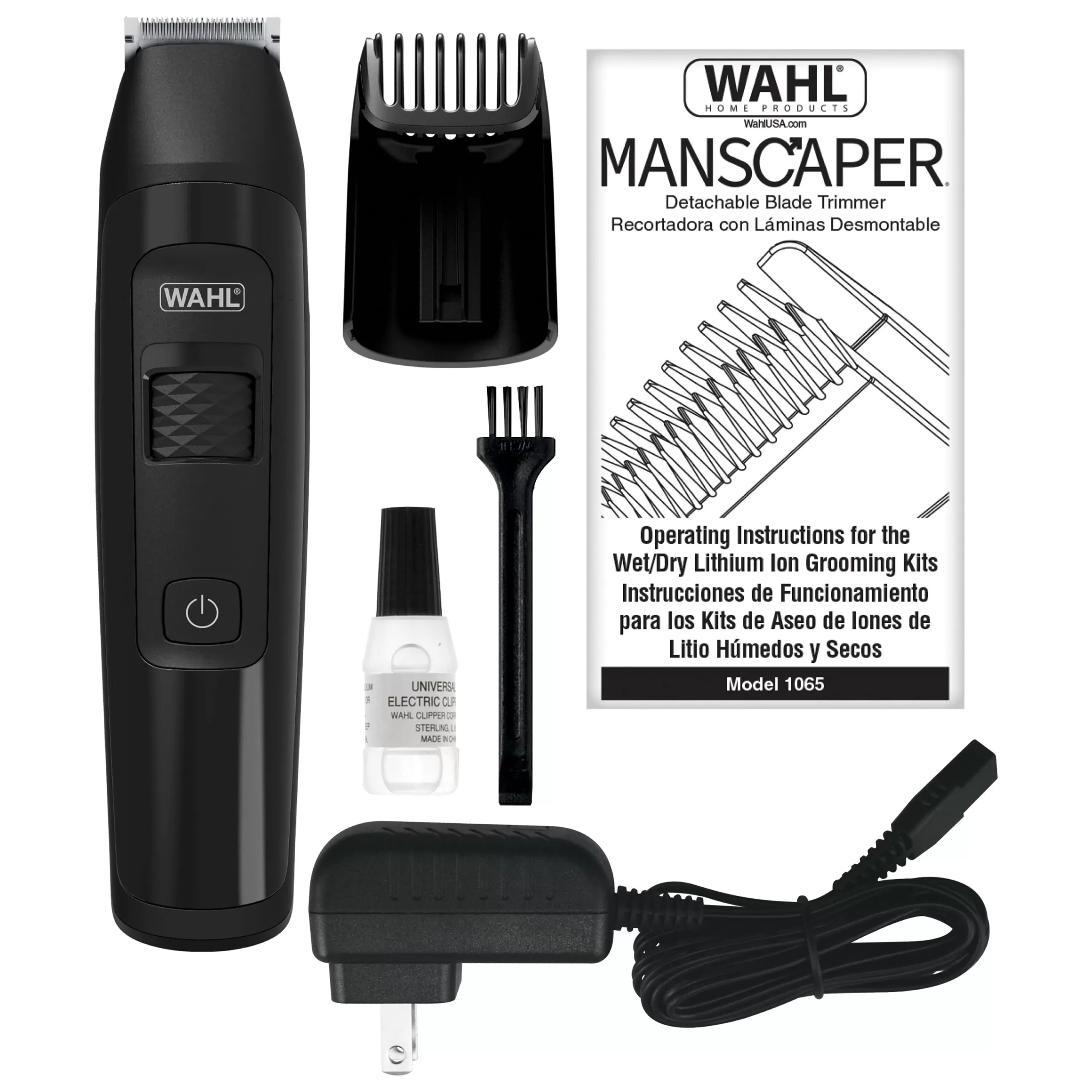 Wahl Manscaper Lithium Ion Body Groomer Kit, Men - 5618-100