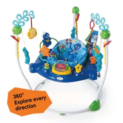 Baby Einstein Neptune's Ocean Discovery Activity Jumper, Ages 6 months +