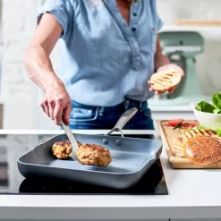 GreenPan Paris Pro Square Nonstick Ceramic Grill Pan