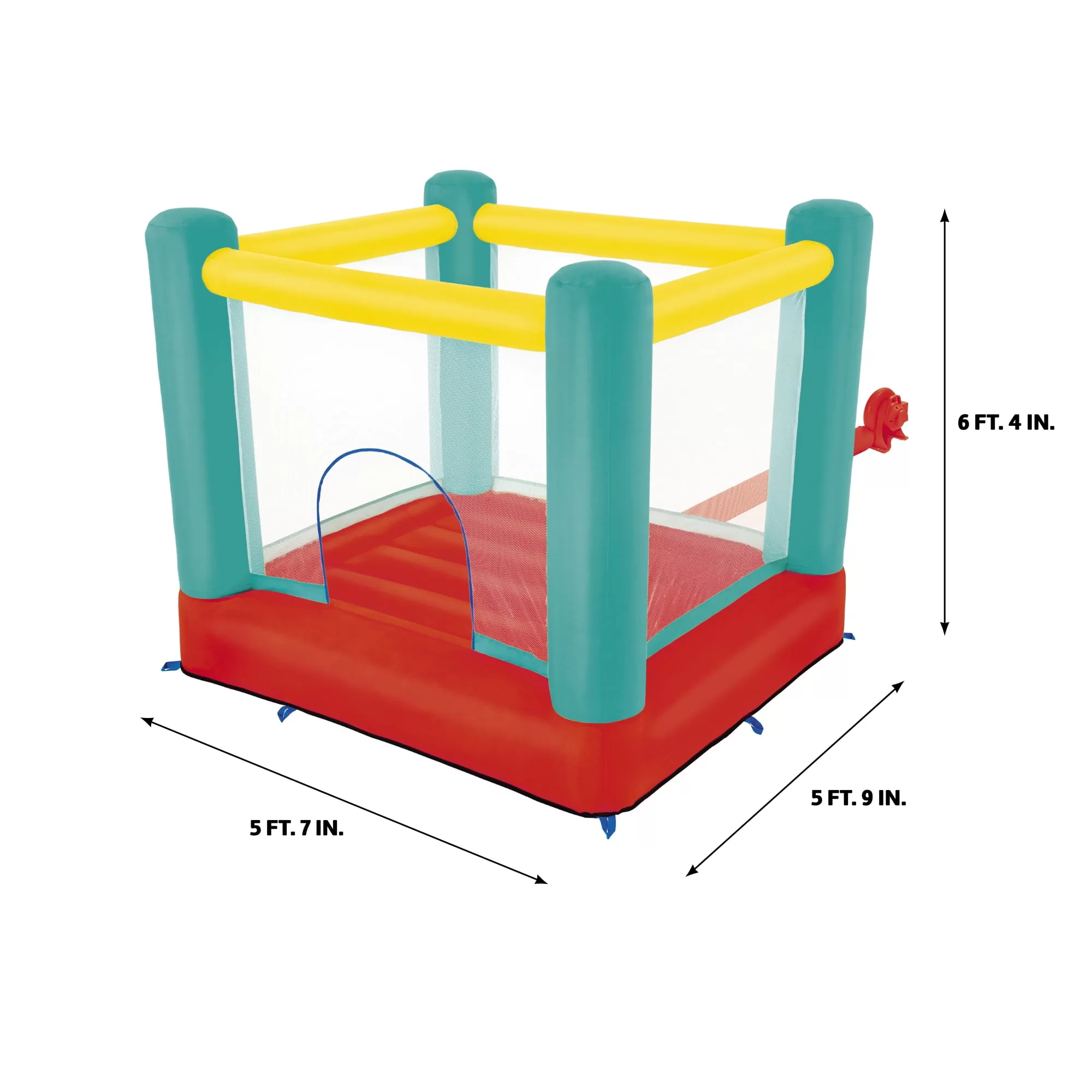 Play Day 6'4'' x 5'9'' x 5'7'' Jump and Soar Bouncer