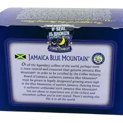 Dancing Moon Brand, 100% Jamaica Blue Mountain Coffee Pods, 12 CT Box)