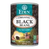 Eden Organic Black Beans, 15 oz Can (12-Pack Case)
