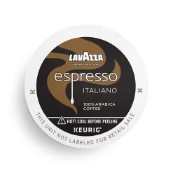Lavazza Espresso Italiano Single-Serve Coffee K-Cups for Keurig Brewer, Medium Roast, Espresso Italiano ,100% Arabica, Value Pack, 10 Count (Pack of 6)