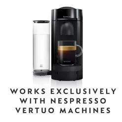 Nespresso Capsules VertuoLine, Stormio, Dark Roast Coffee, 30 Ct, 7.8 Ounce