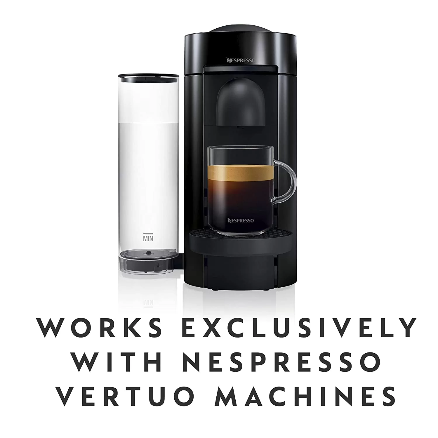 Nespresso Capsules VertuoLine, Stormio, Dark Roast Coffee, 30 Ct, 7.8 Ounce