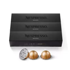 Nestle Nespresso Capsules VertuoLine, Melozio, Medium Roast Coffee, 30 Ct