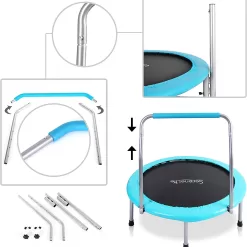SereneLife Portable Fitness Trampoline