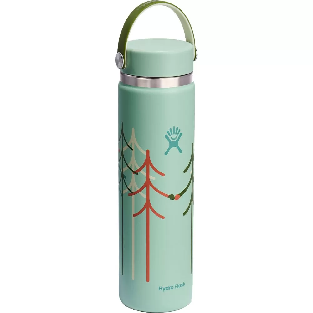 Hydro Flask Let's Go Together 24 oz. Wide Mouth Bottle - Treeline