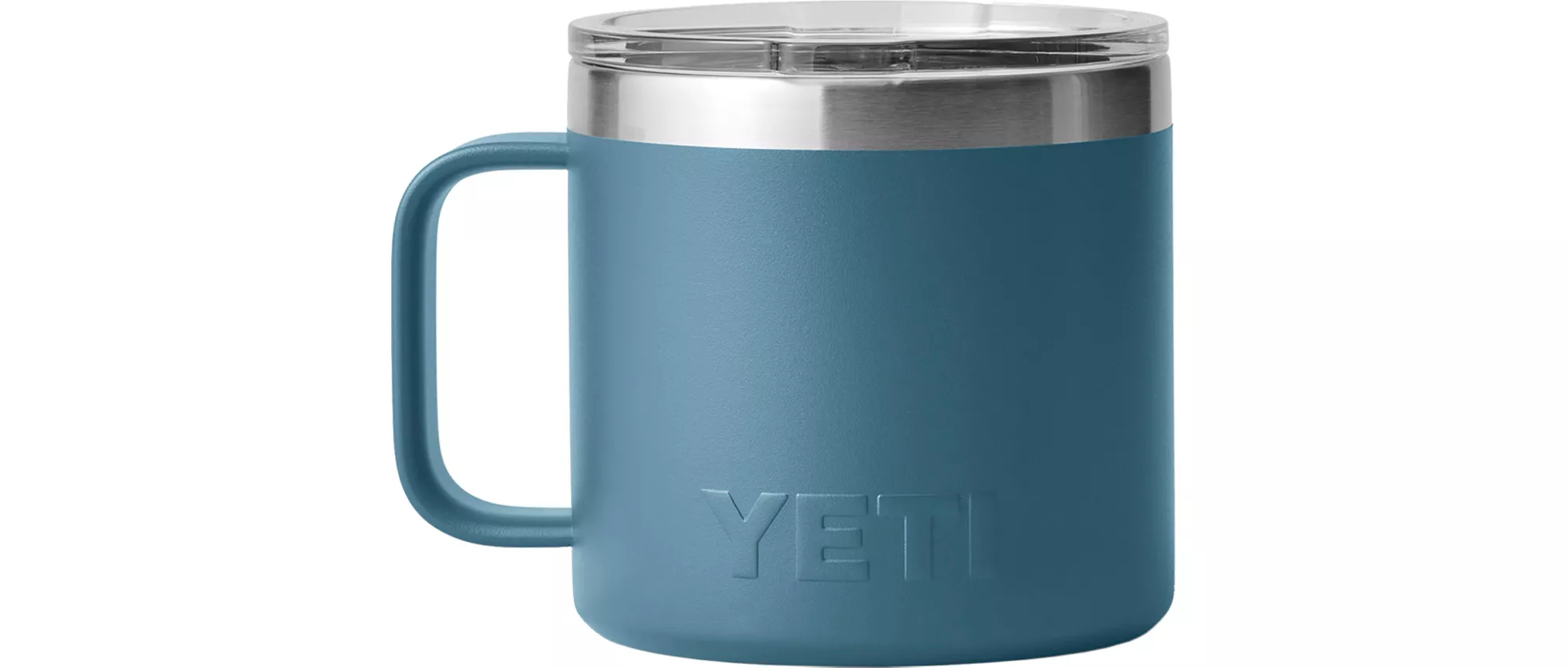 YETI 14 oz. Rambler Mug with MagSlider Lid, Nordic Blue