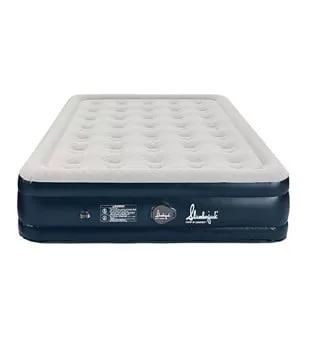 Slumberjack Grand Mesa 15" Air Mattress with Built-in Removeable Pump, Queen