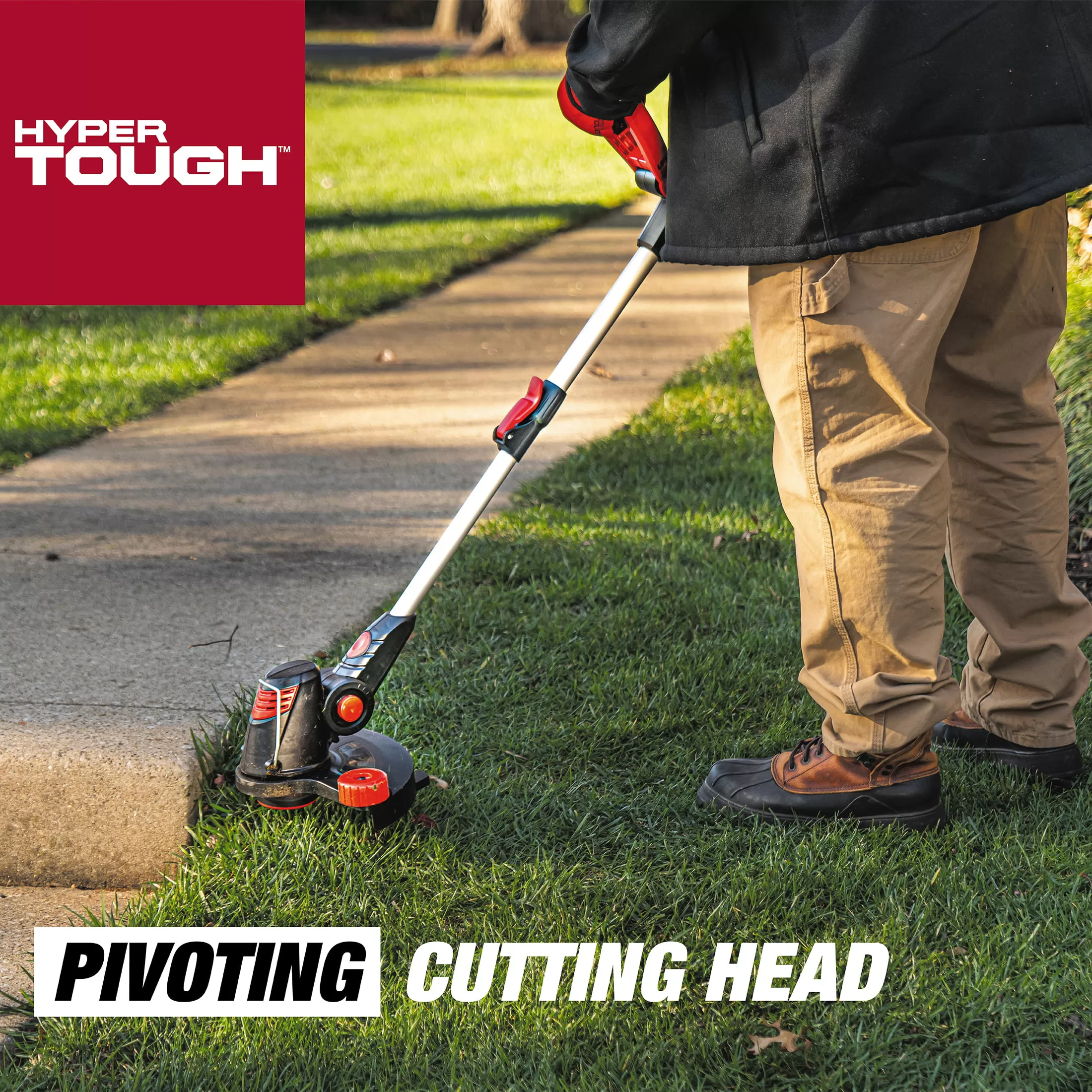 Hyper Tough 20V Max Cordless 12-Inch String Trimmer, HT21-401-003-02
