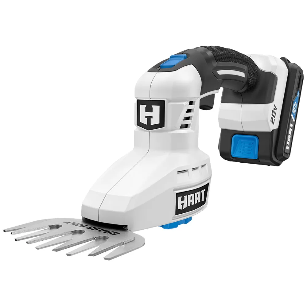 HART 20-Volt Shear/Shrubber Kit (1) 20-Volt 2.0Ah Lithium-Ion Battery