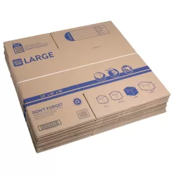 Pen+Gear Large Recycled Moving and Storage Boxes, 24