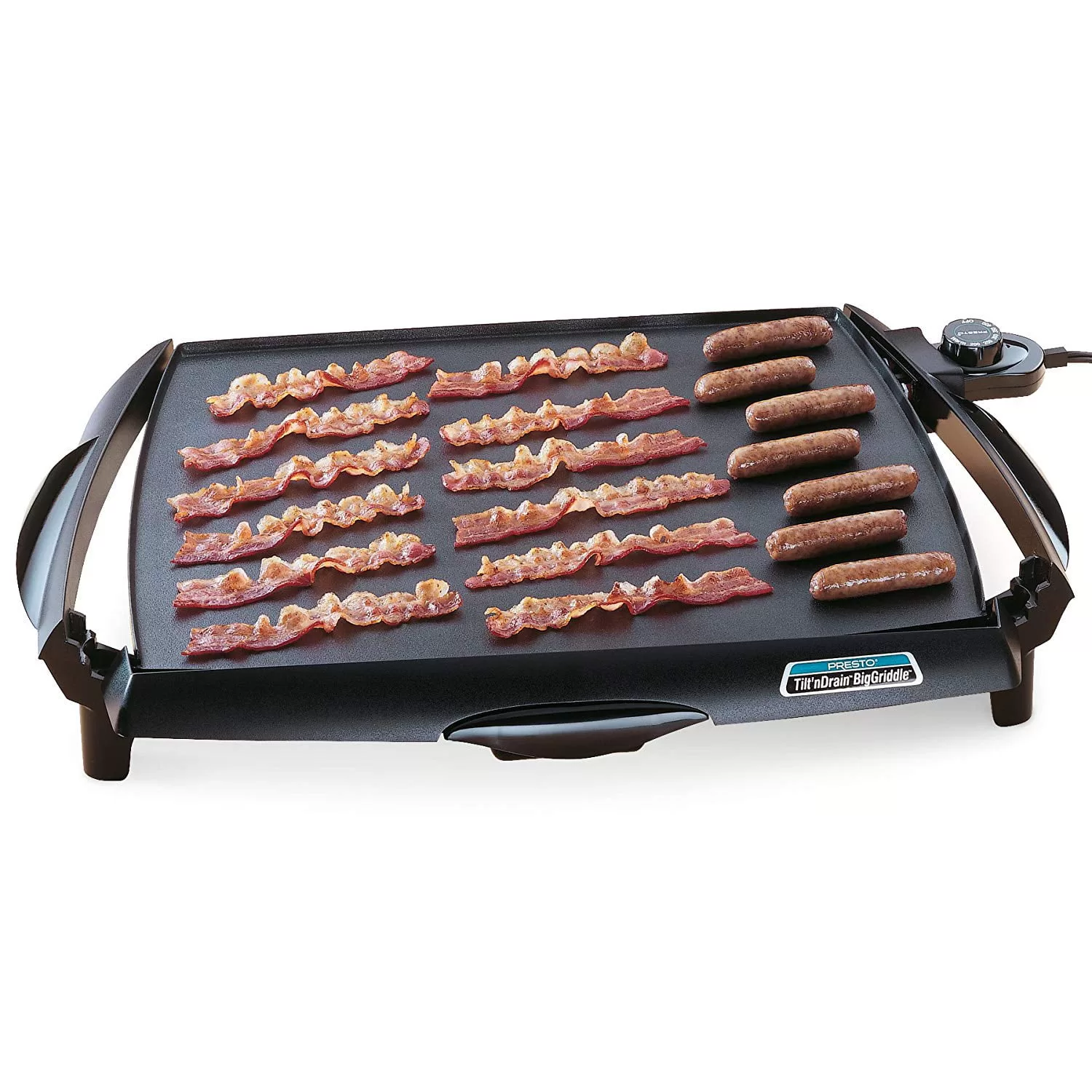 Presto® 07046 Tilt 'N' Drain™ Big Griddle® Cool-Touch Griddle