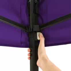 Ozark Trail 10' x 10' Purple Instant Outdoor Canopy with Heavy Duty Construction