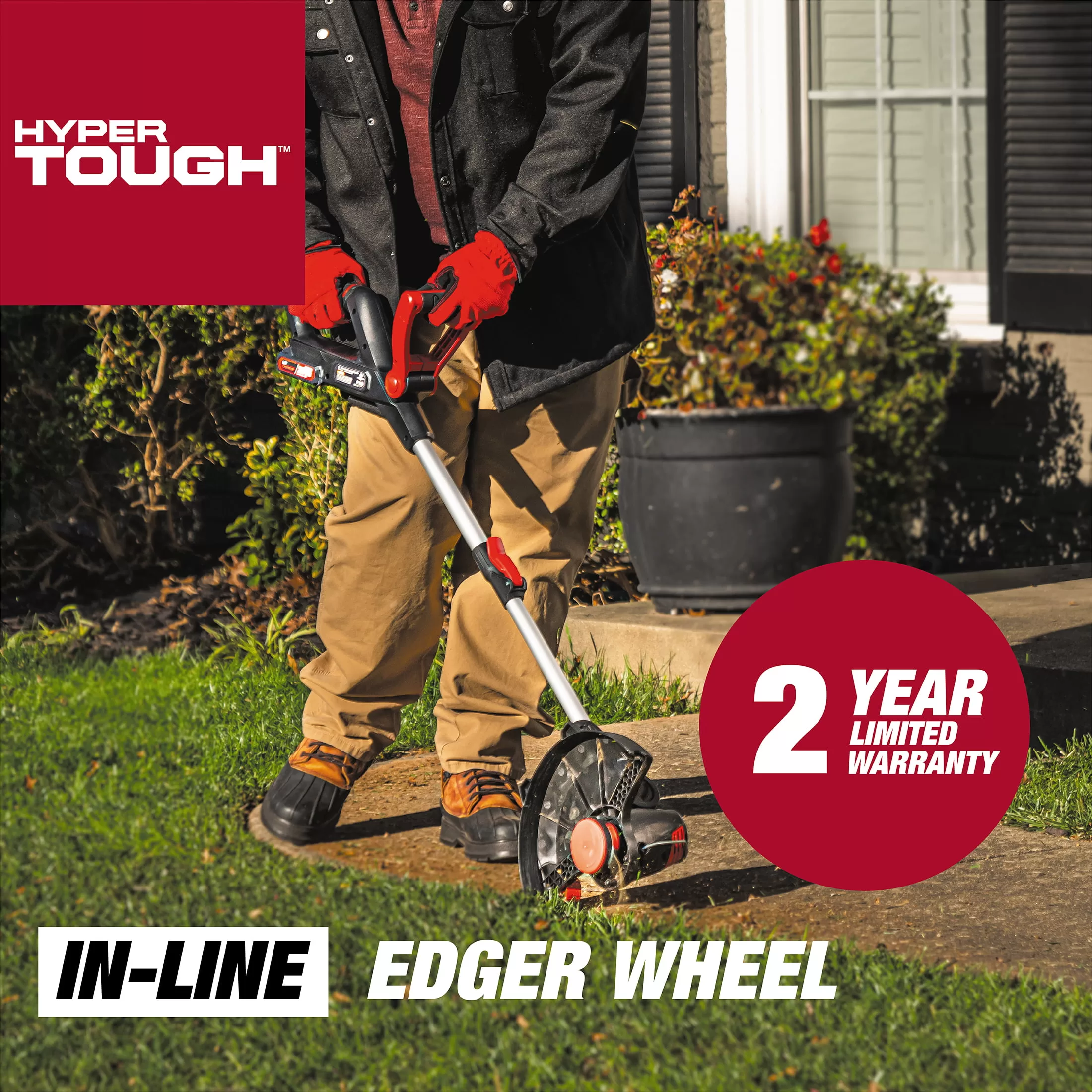 Hyper Tough 20V Max Cordless 12-Inch String Trimmer, HT21-401-003-02
