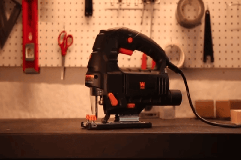 WEN 6.6-Amp Variable Speed Orbital Jig Saw with Laser and LED Light, 33606