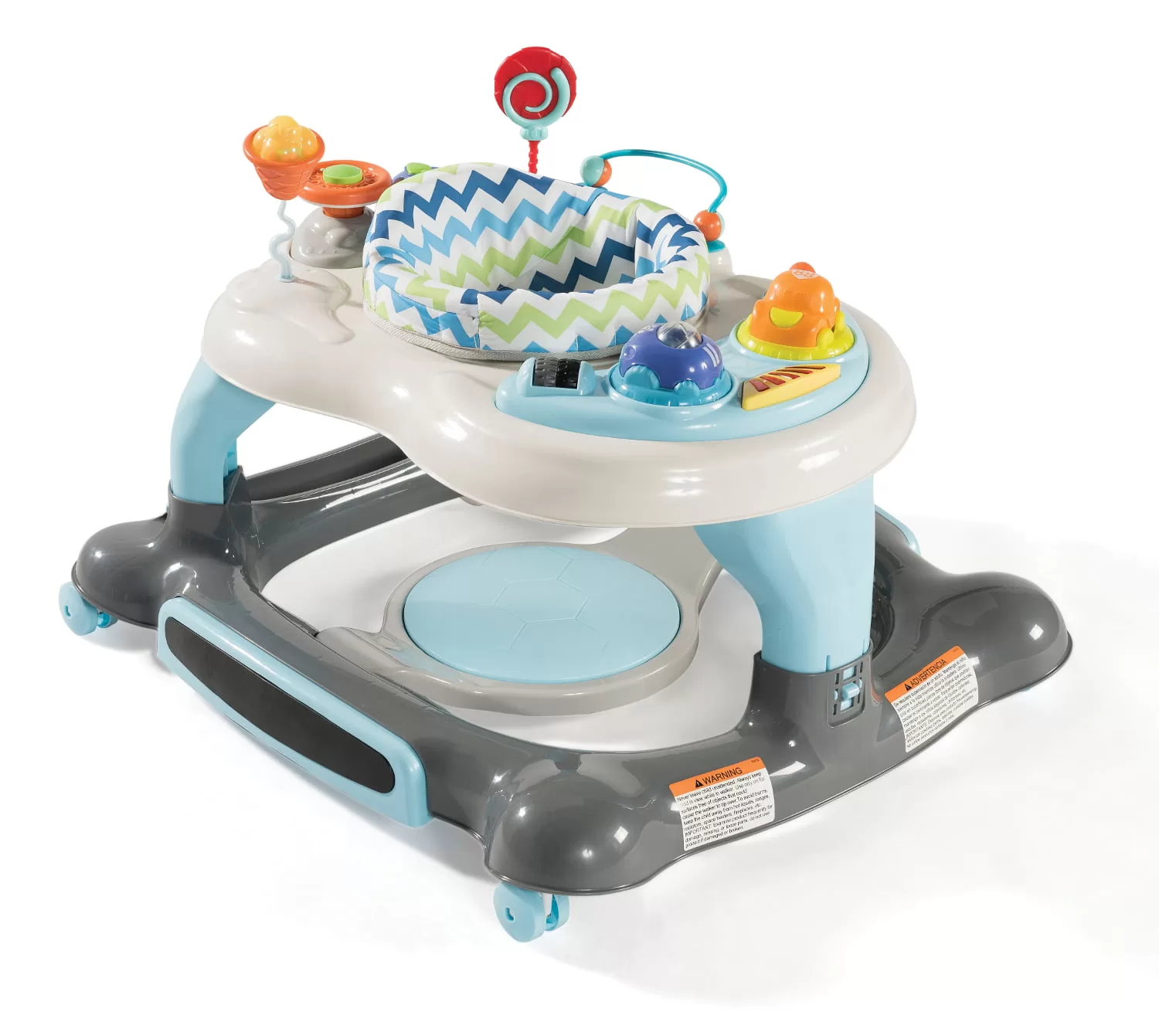 Storkcraft Activity Walker with Jumping Board and Feeding Tray Unisex Blue