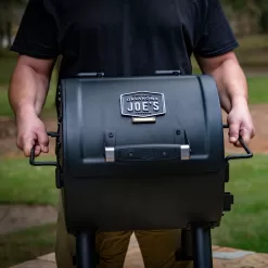 Oklahoma Joe’s Hitch Portable Charcoal Grill, Black