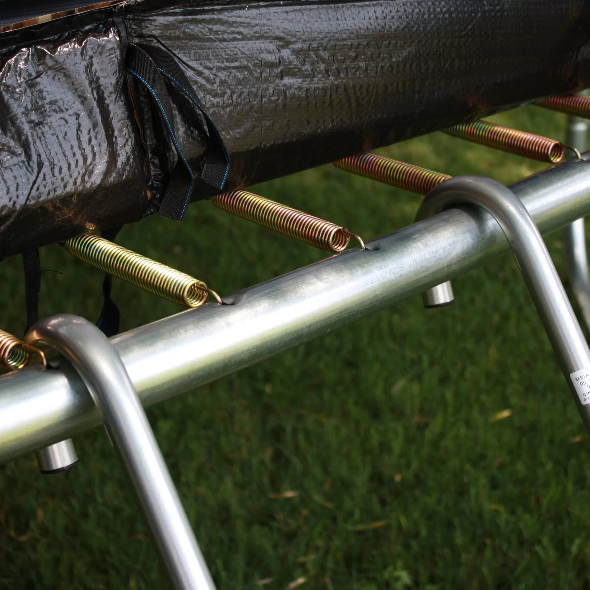 Skywalker Trampolines 40 inch Wide-Step Trampoline Ladder & Wind Stakes