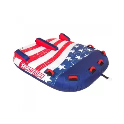 Sportsstuff 53-4312 67 x 77 in. Stars & Stripes, 2 Rider