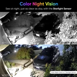 Wyze Cam v3 1080p HD Indoor/Outdoor Video Security Camera for Security, Pets, Baby Monitor with Color Night Vision, 2-Way Audio