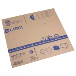 Pen+Gear Large Recycled Moving and Storage Boxes, 24