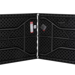 Cosco 6 Foot Centerfold Folding Table, Black