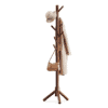 Pipishell Coat Rack, Coat Rack Freestanding, Brown