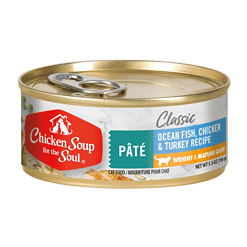 Chicken Soup for the Soul Pet Food - Weight & Mature Care Cat Food - Chicken & Turkey Pate, Soy, Corn