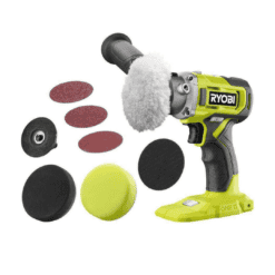RYOBI ONE 18V Cordless 3 in. Variable Speed Detail Polisher/Sander Tool Only PBF102B PBF102B