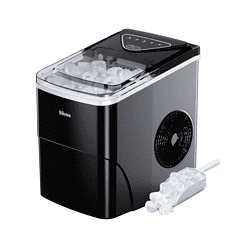 Silonn Ice Makers Countertop, 9 Cubes Ready in 6 Mins, 26lbs in 24Hrs