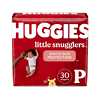 HUGGIES Little Snugglers Baby Diapers, Size Preemie, 30 Count