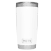 YETI 20 oz. Rambler Tumbler with MagSlider Lid - White
