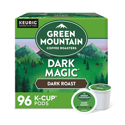 Green Mountain Coffee Roasters Dark Magic Coffee, Keurig Single-Serve K-Cup pods, Dark Roast, 24 Count, Pack of 4