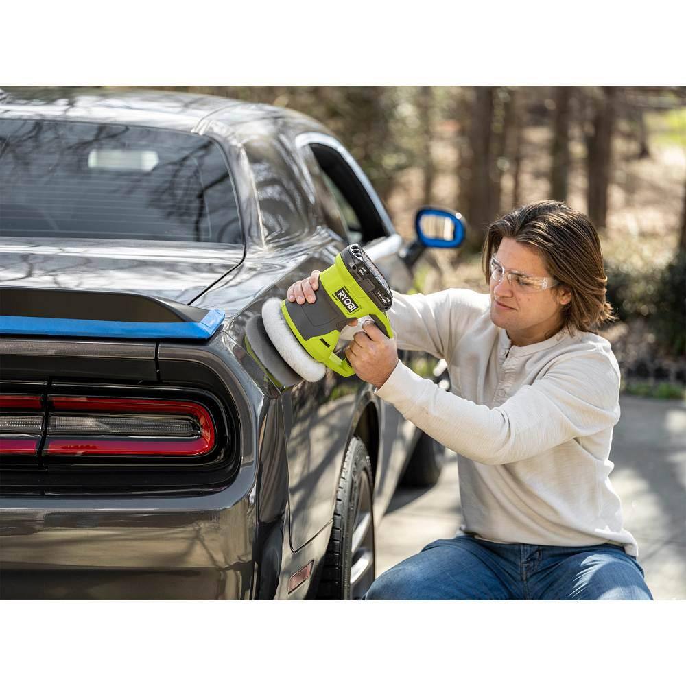 RYOBI ONE+ 18V Cordless 6 in. Two Speed Random Orbit Buffer (Tool Only) - Image 8