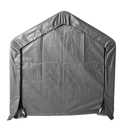 ShelterLogic 6-ft x 6-ft Canopy Storage Galvanized Steel Storage Shed